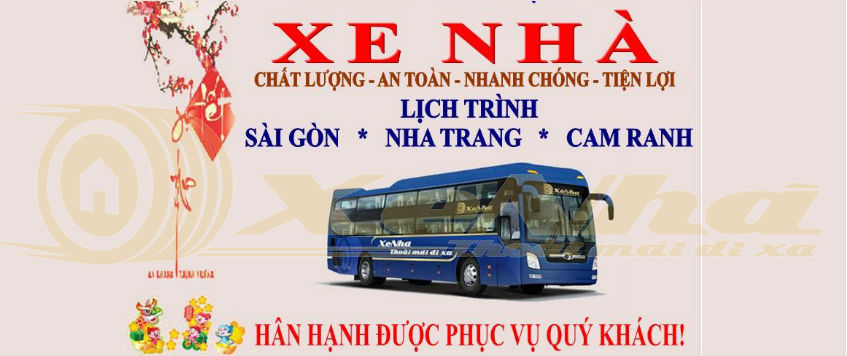 Xe Nhà mở tuyến Nha Trang - Cam Ranh -Sài Gòn